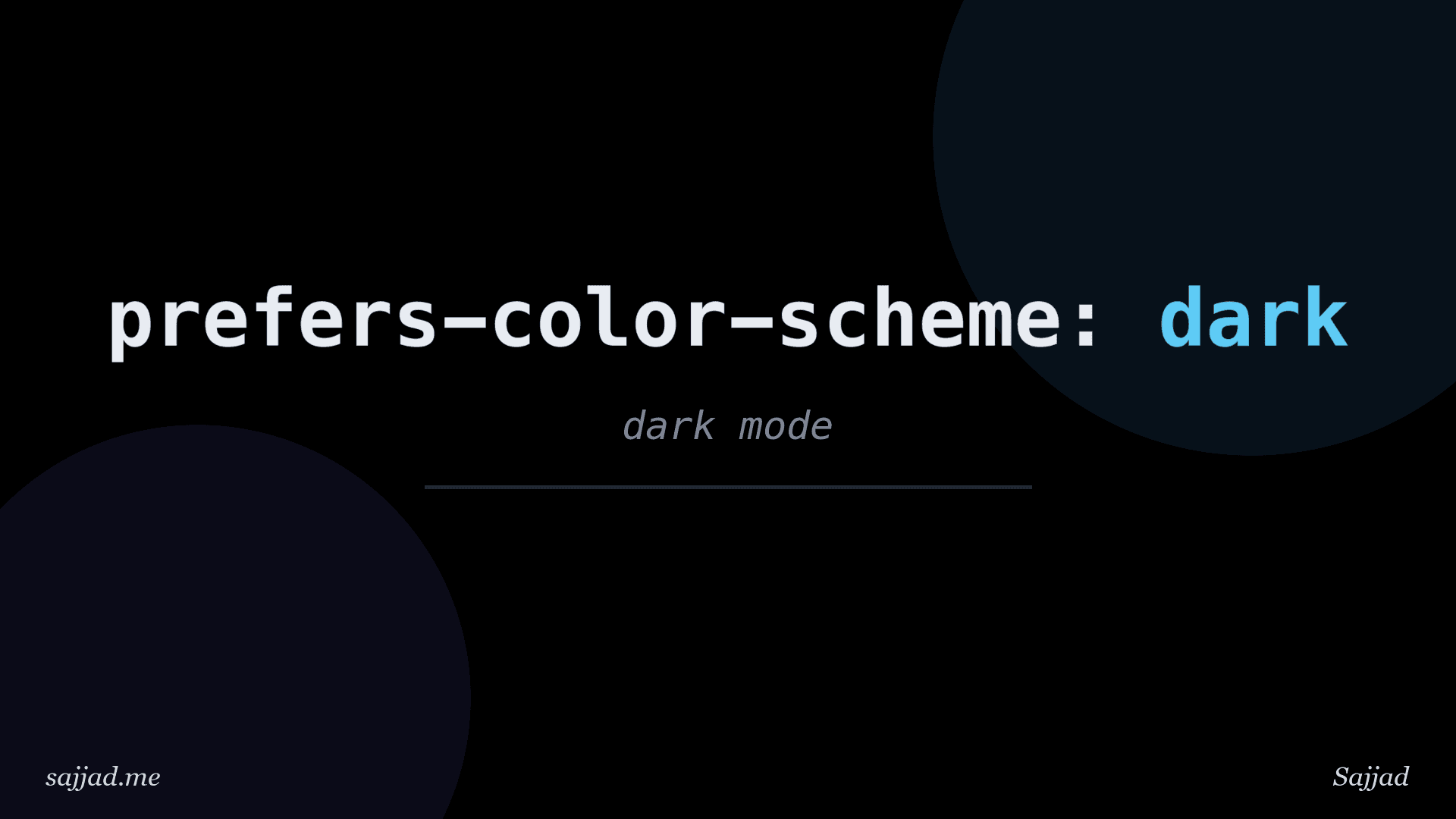 How to add dark mode to a WordPress website?