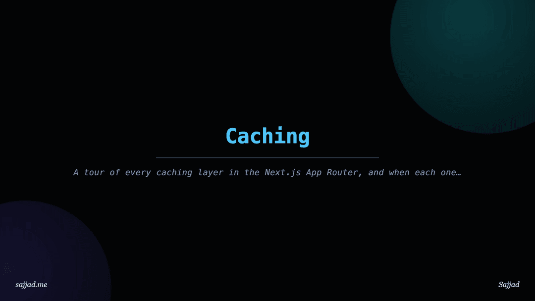 Next.js Caching