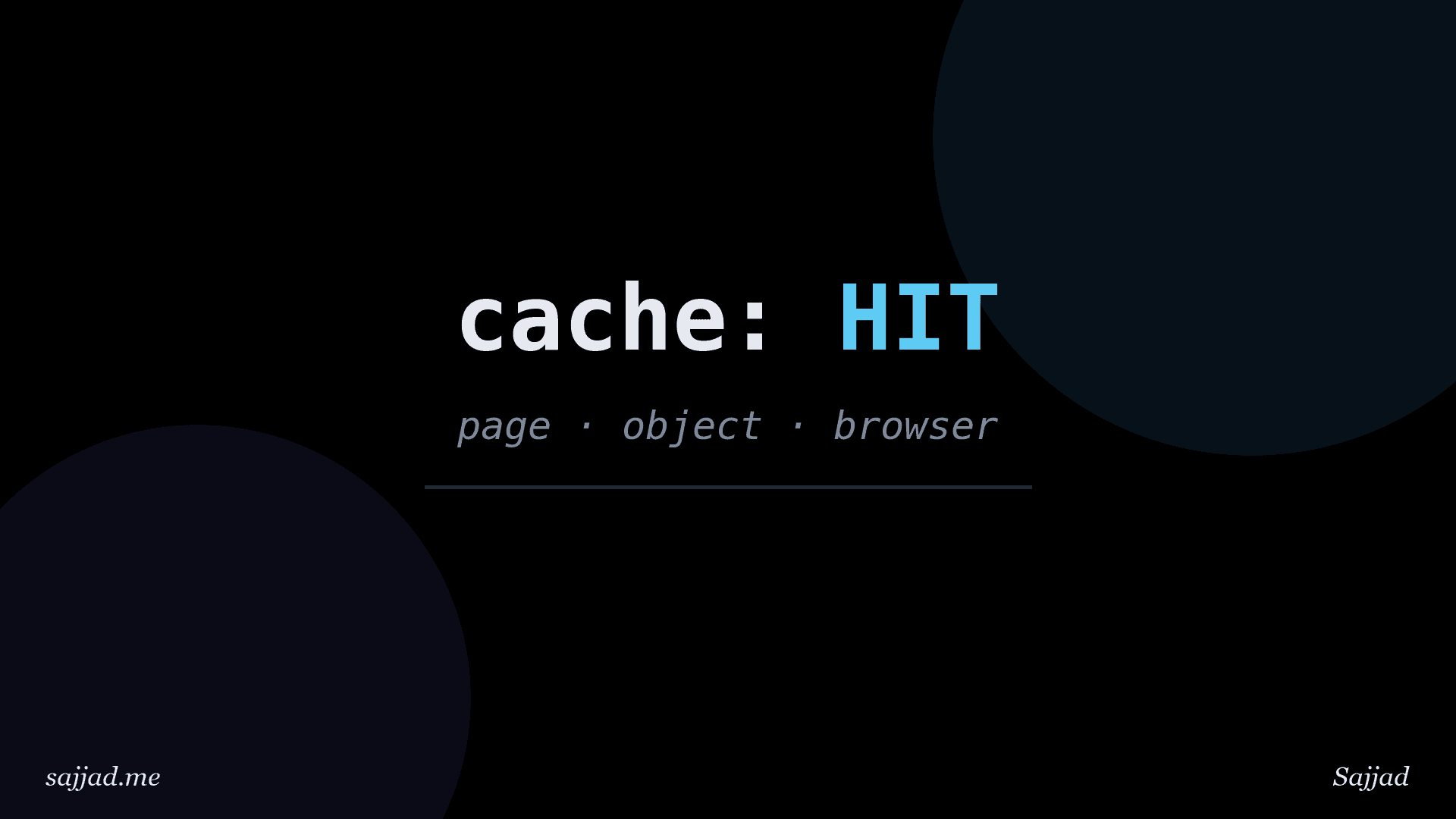 What is caching in WordPress and how does it work?