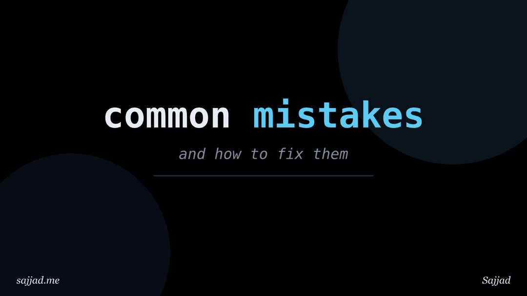 What are the most common typography mistakes on websites?