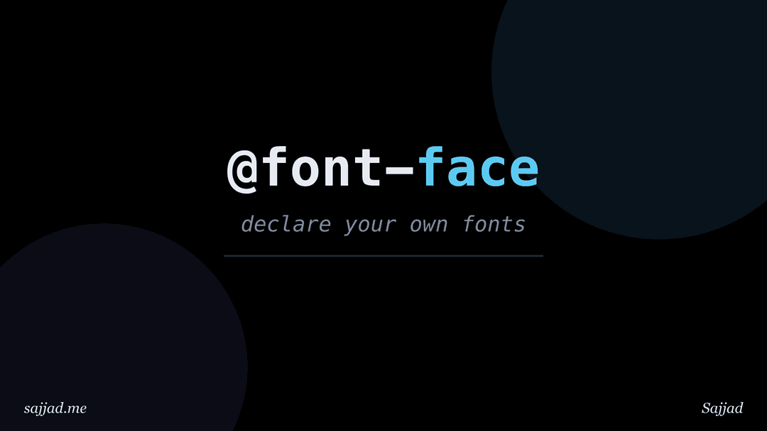How to use the @font-face rule?