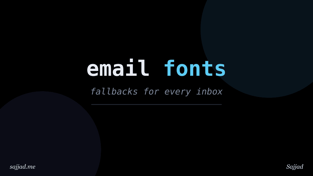 How to choose fonts for email newsletters?