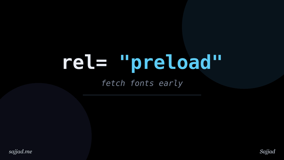 How to preload fonts correctly?