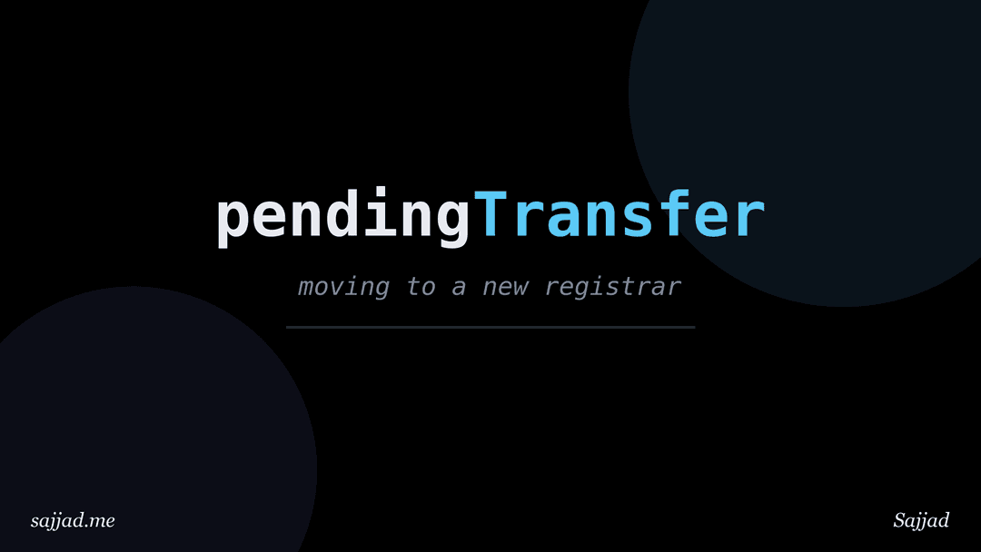 How to transfer a domain to another registrar?