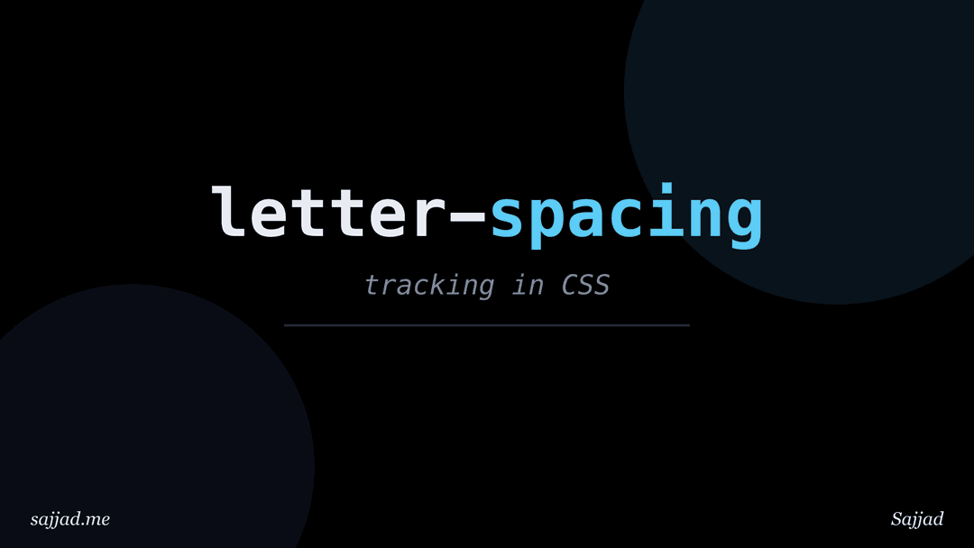 What is letter spacing and when should you adjust it?