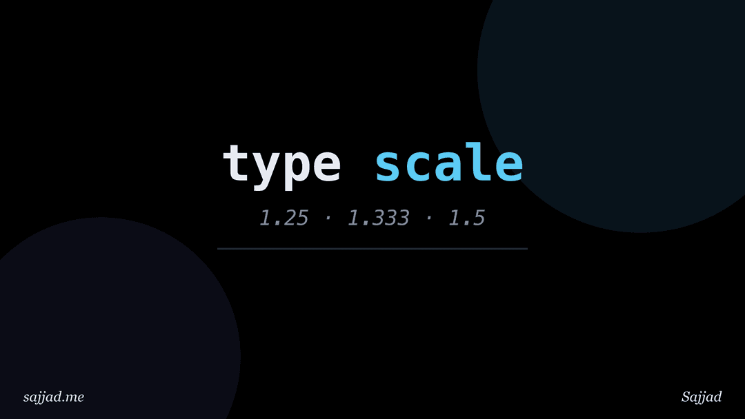 What is a modular type scale and how do you create one?