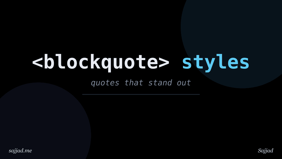 How to style blockquotes and pull quotes?