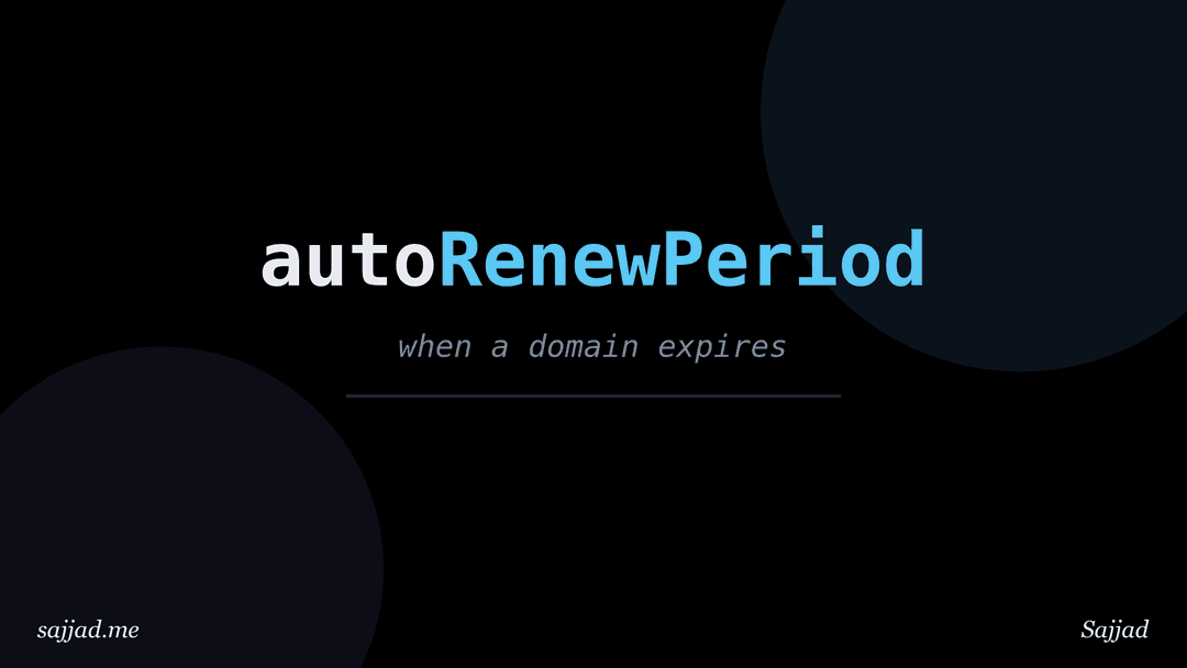 What happens when a domain name expires?
