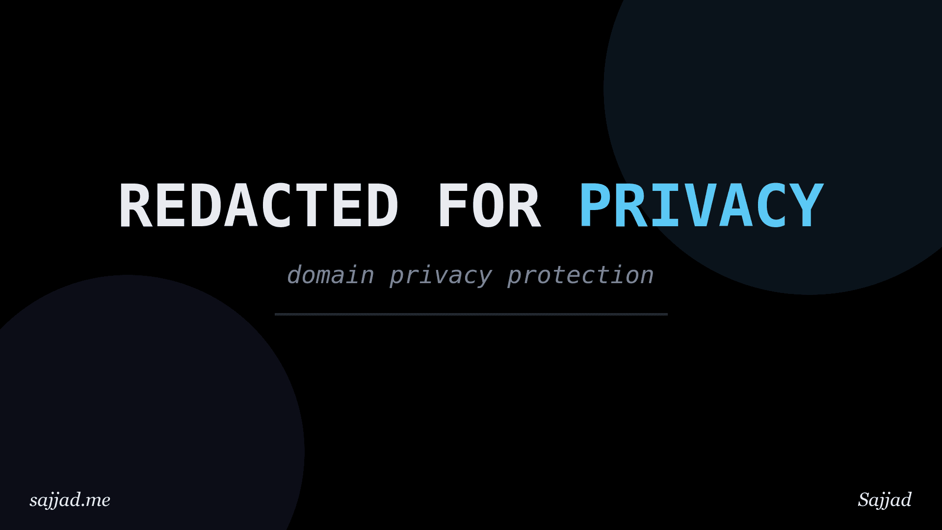 What is domain privacy protection and do you need it?