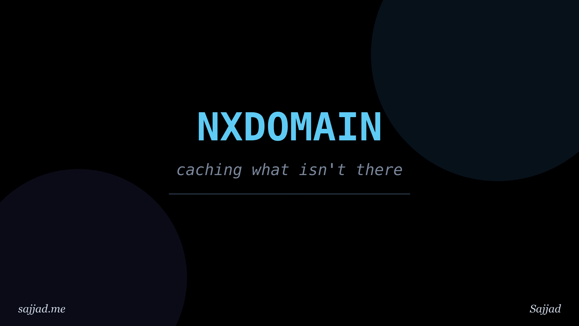 What is negative caching in DNS?