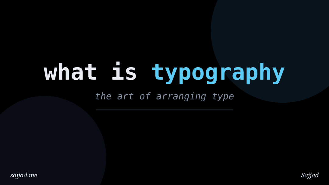 What is typography and why does it matter in web design?