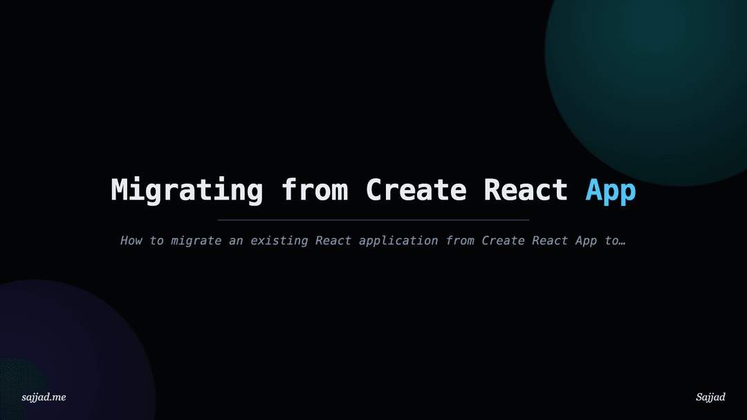 Next.js Migrating from Create React App
