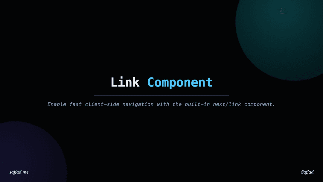 Next.js Link Component