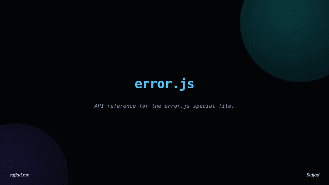 Next.js error.js