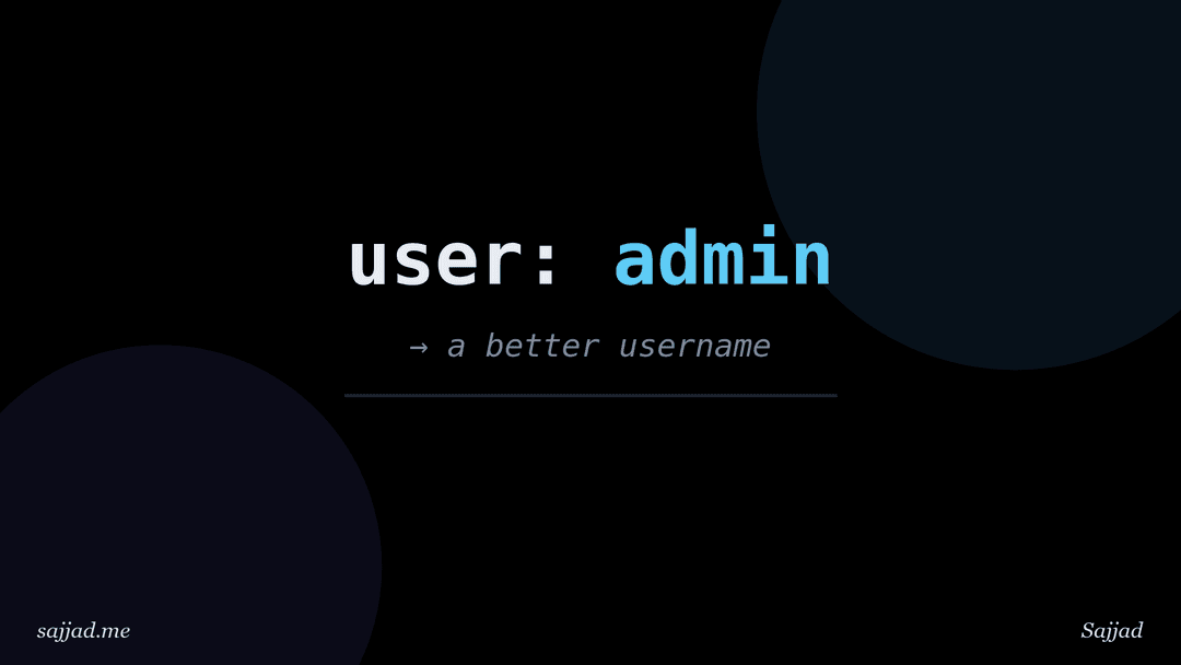 How to change the WordPress admin username?