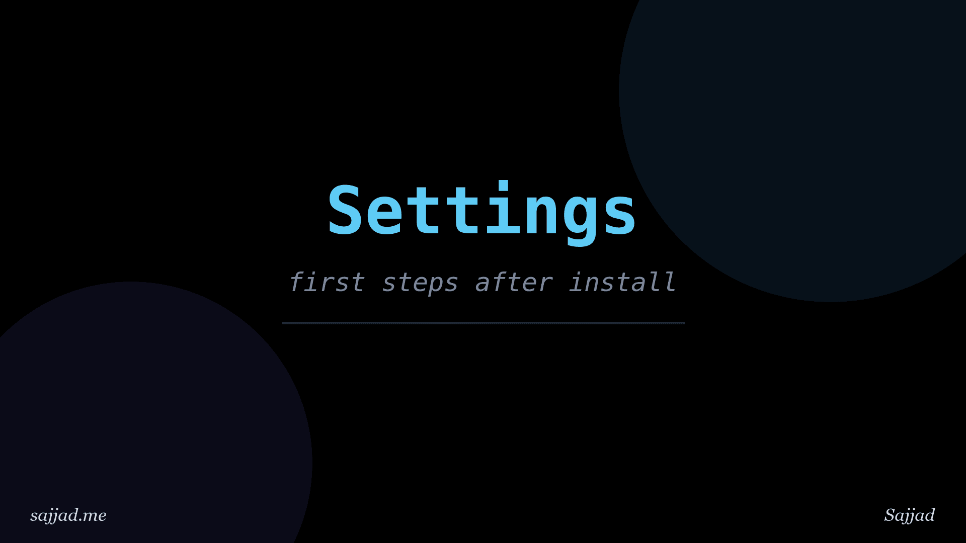 How to configure WordPress settings after installation?