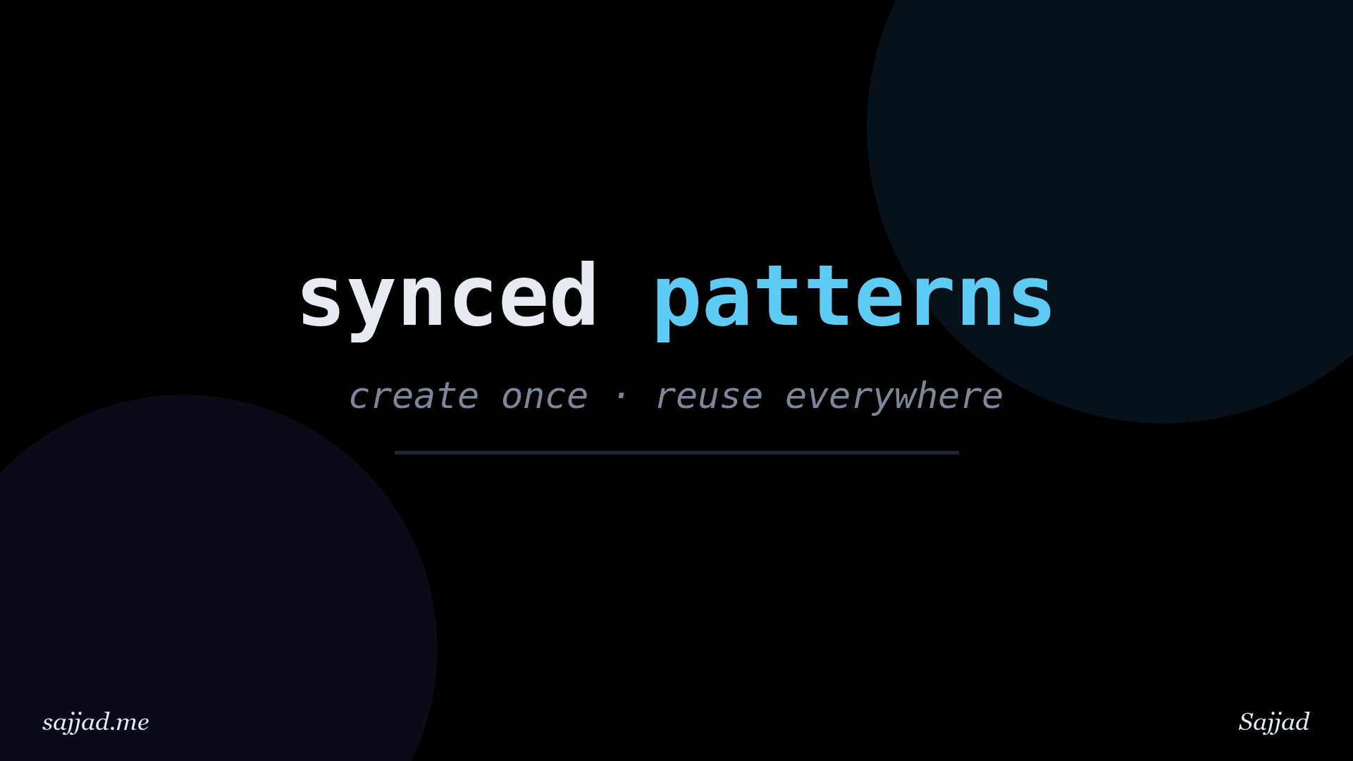 How to create reusable blocks (synced patterns) in WordPress?