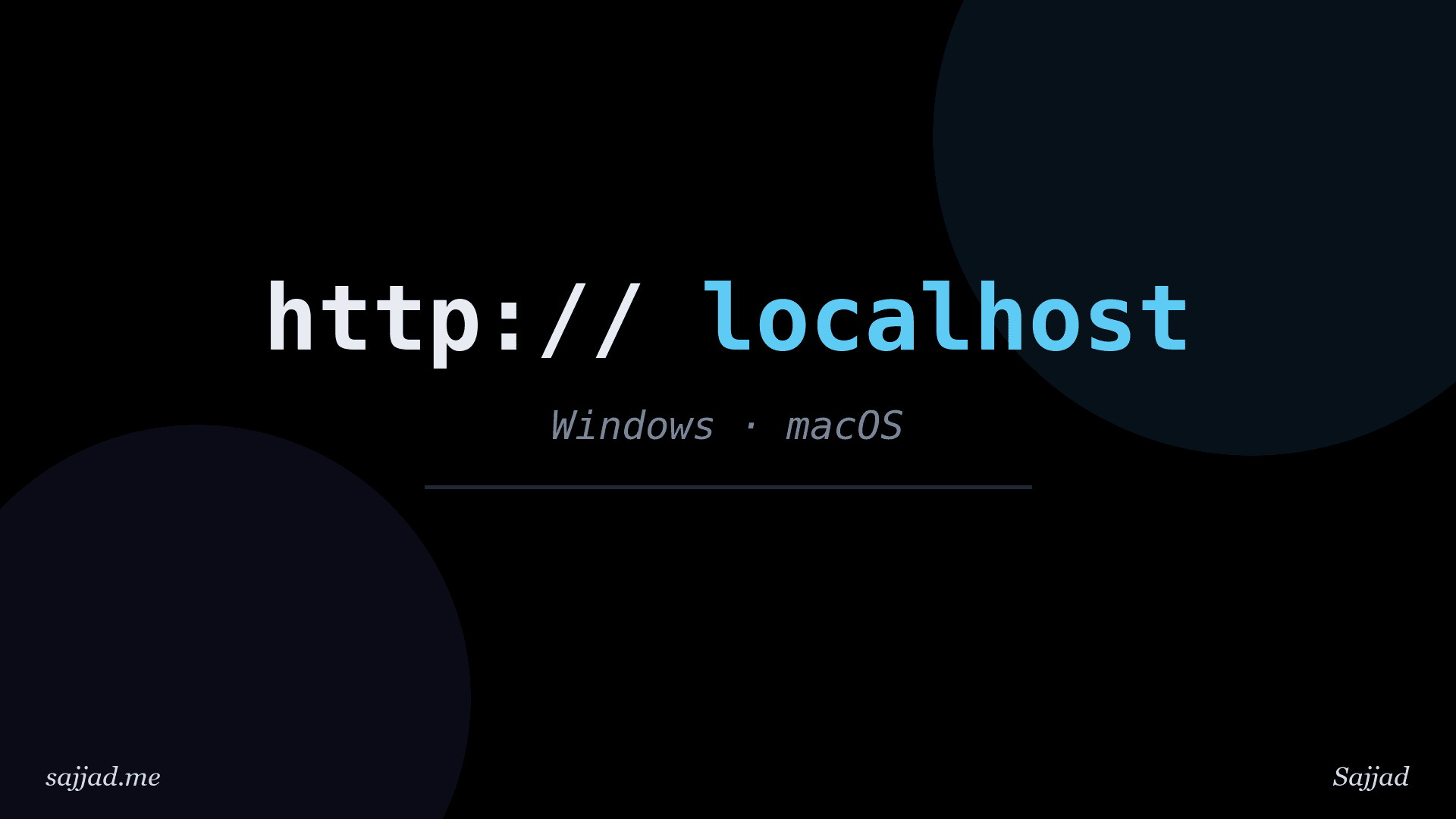 How to install WordPress locally on Windows and macOS?