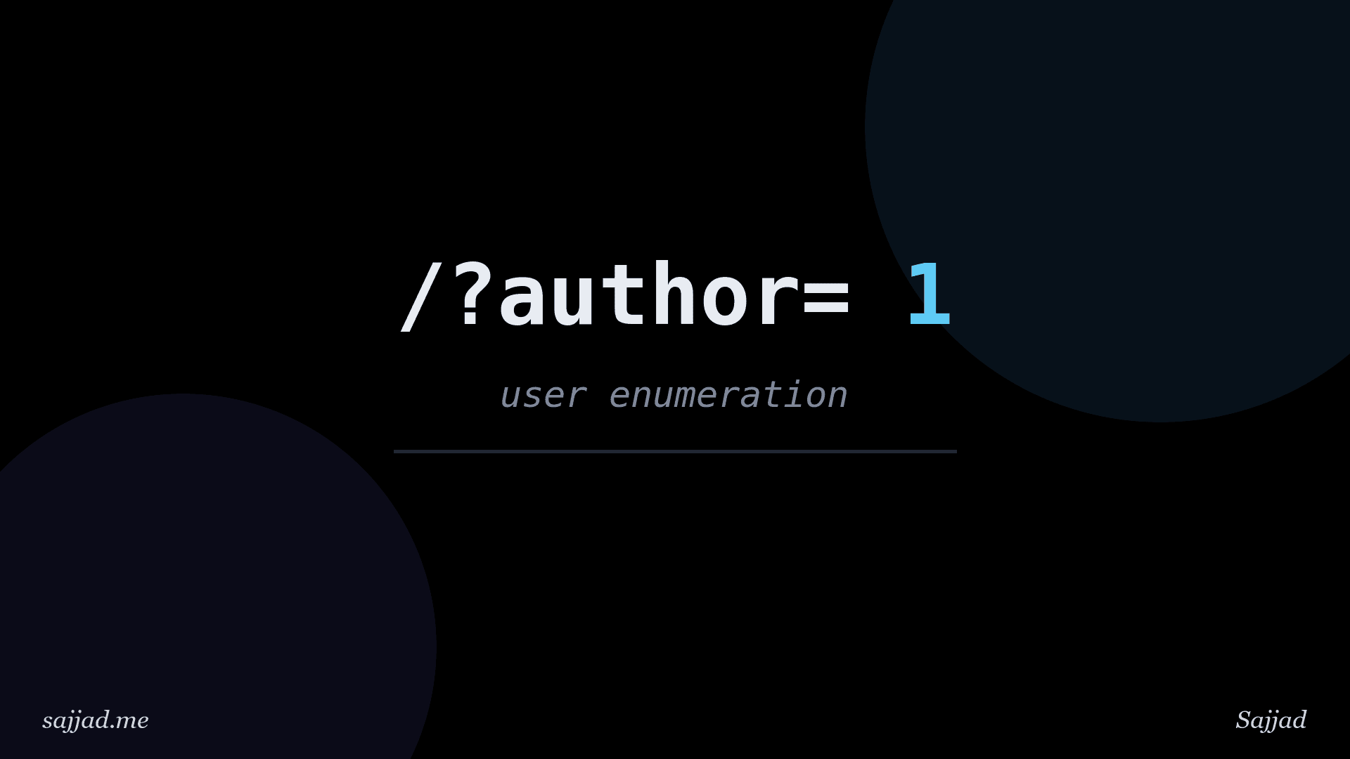 How to prevent user enumeration in WordPress?
