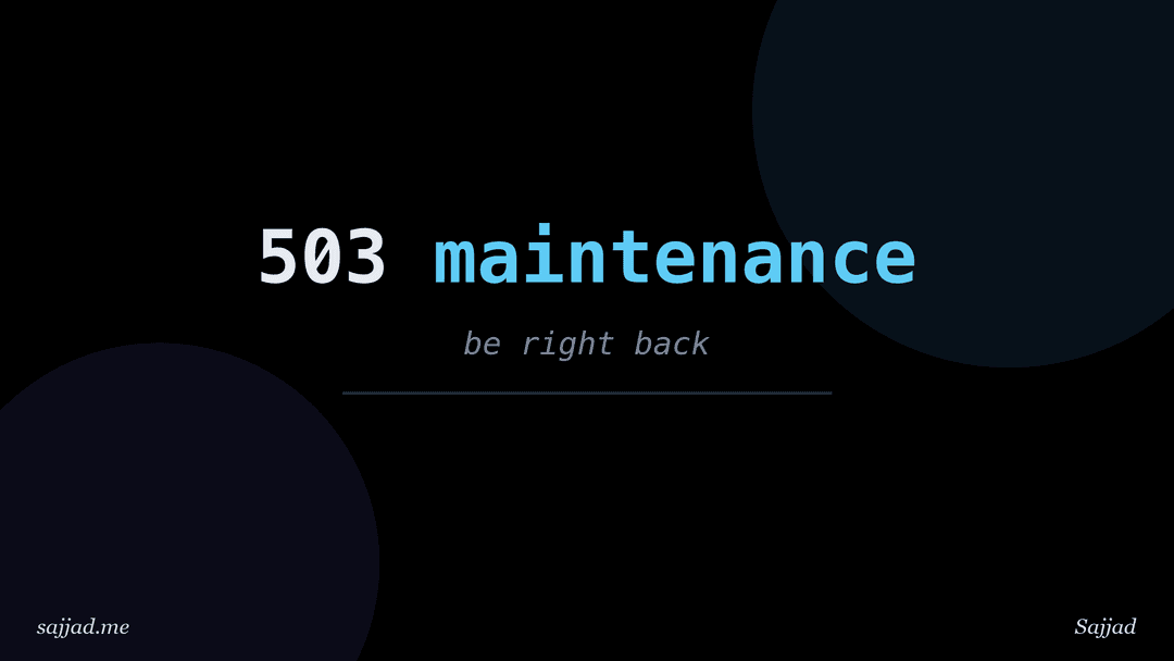 How to put a WordPress site in maintenance mode?