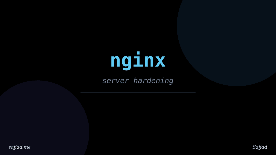 How to secure an Nginx web server?
