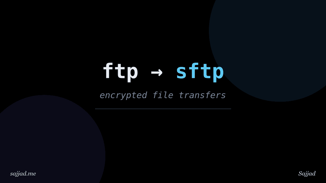 How to replace FTP with SFTP for secure file transfers?