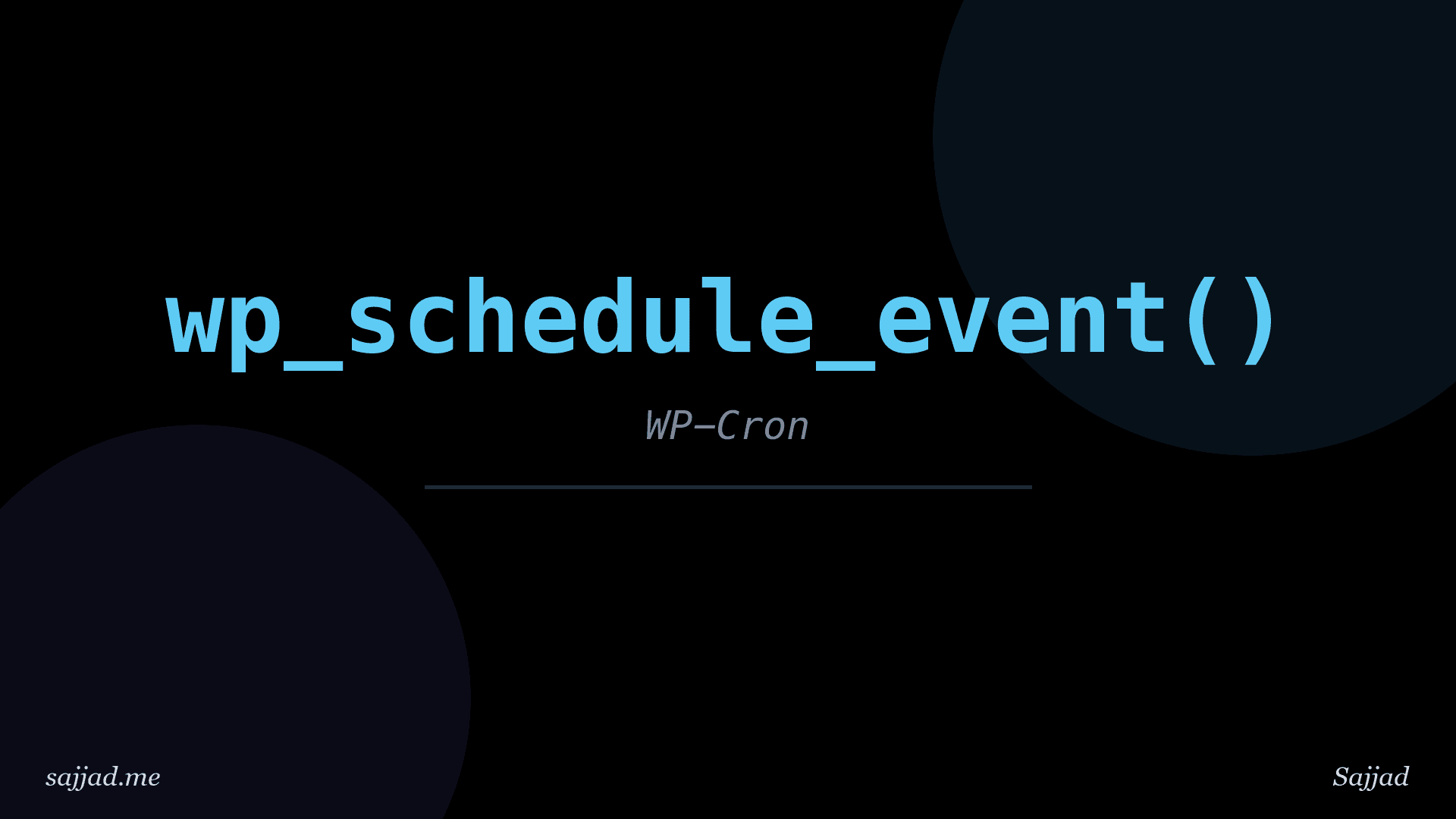How to use WordPress cron jobs?