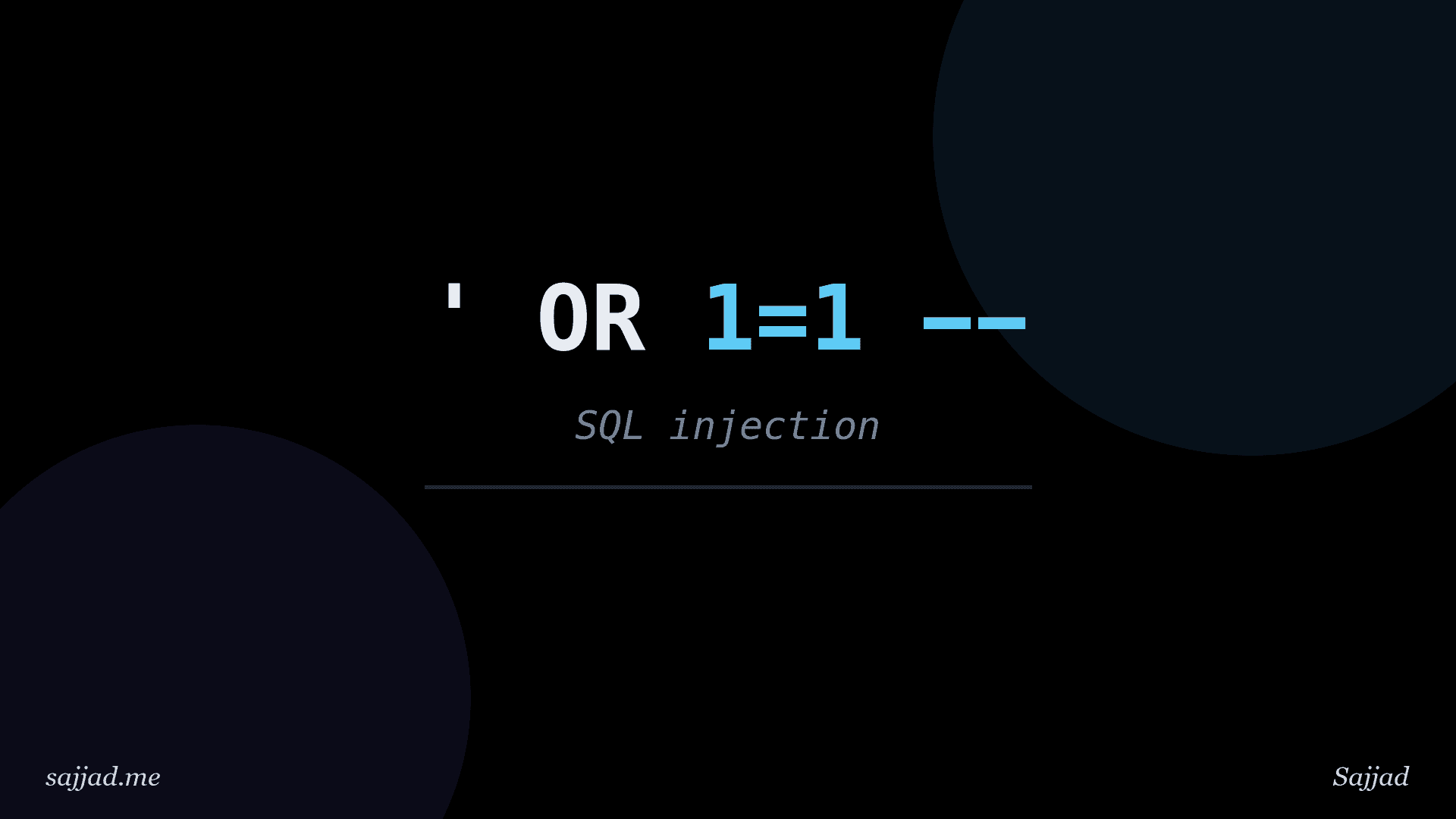 What is SQL injection and how to prevent it?