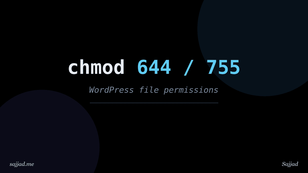 How to set correct file permissions in WordPress?