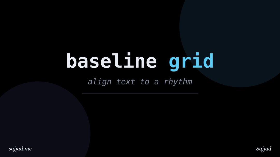 What is a baseline grid and how do you use one on the web?