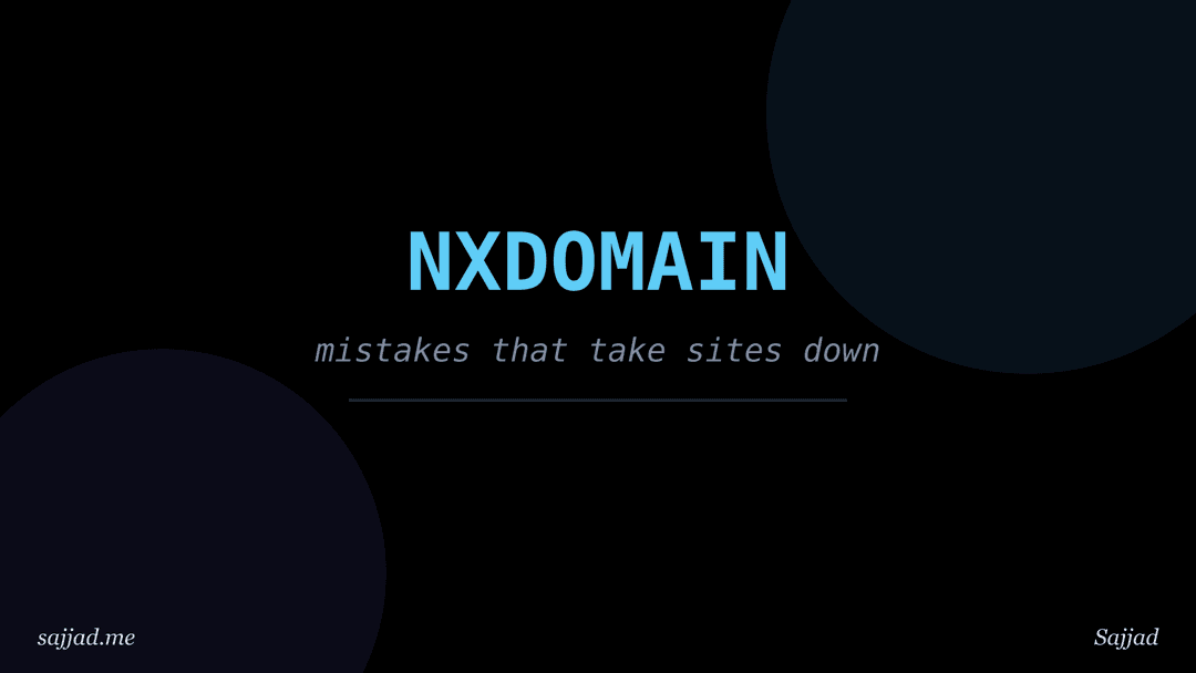 What are the most common DNS mistakes that take websites offline?