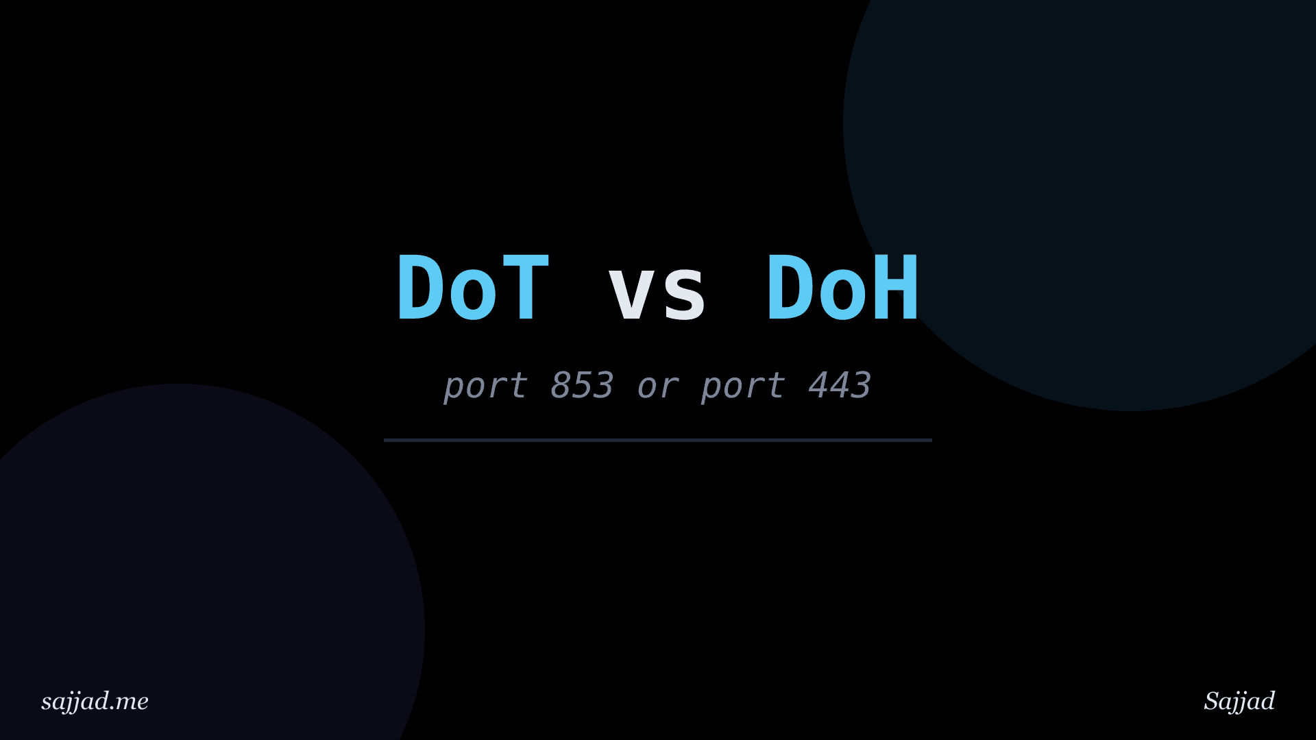 What is DNS over TLS (DoT) and how does it compare to DoH?