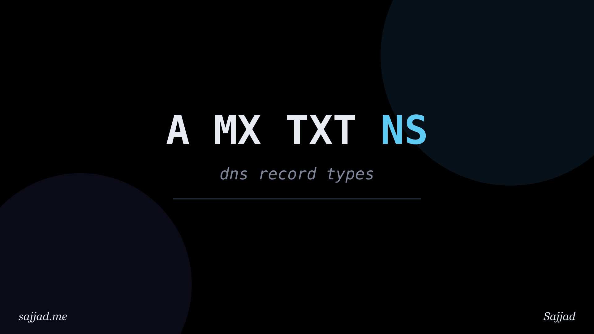 What are DNS records and what are the different types?