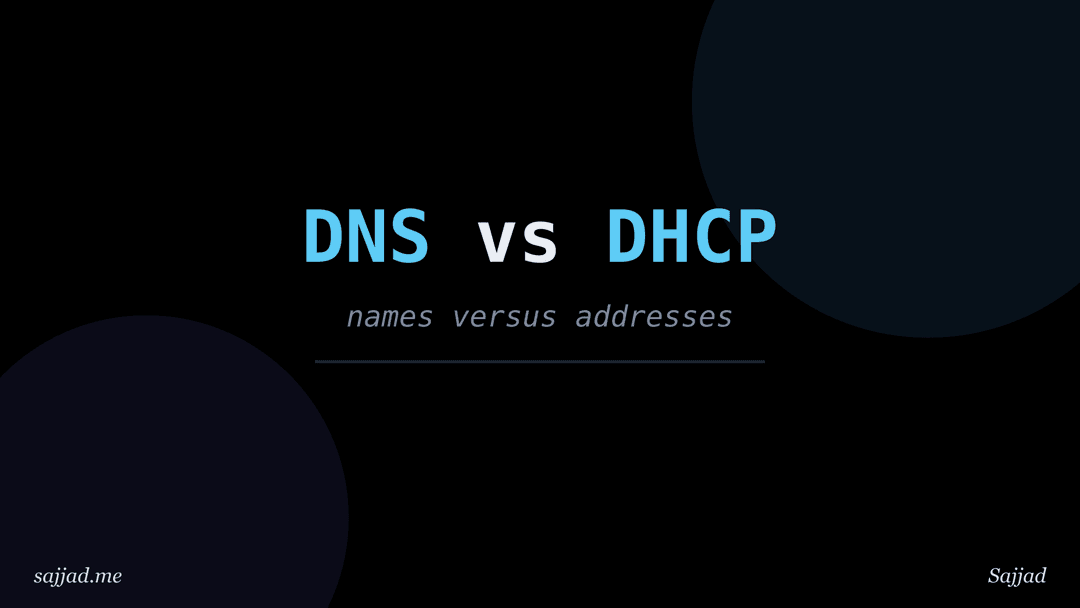 What is the difference between DNS and DHCP?