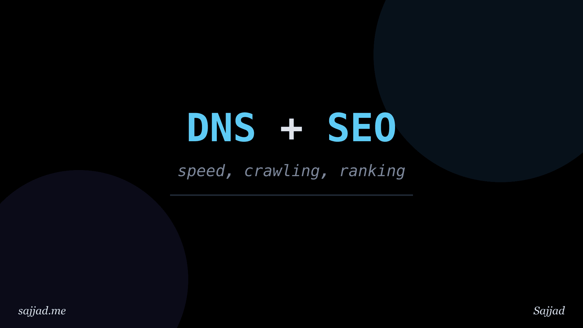 Does DNS affect website speed and SEO?