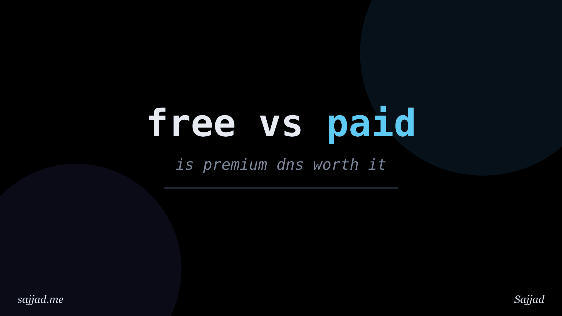 Free vs premium DNS hosting: is paid DNS worth it?