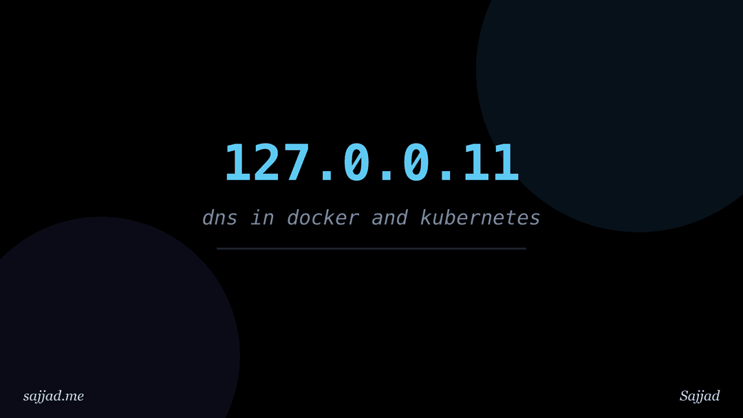 How does DNS work inside Docker and Kubernetes?