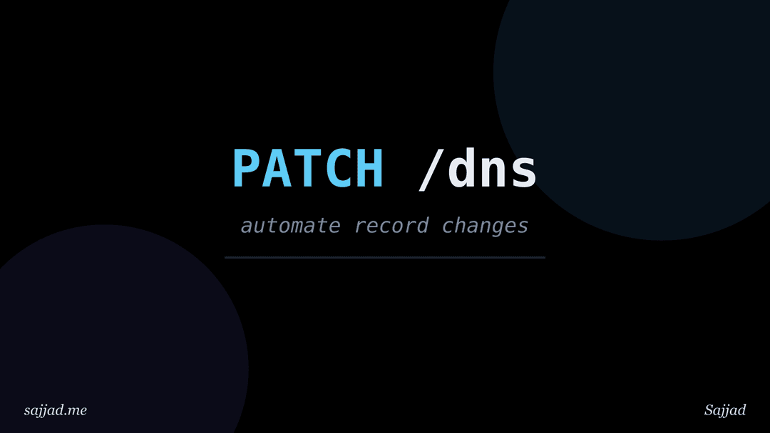 How to automate DNS record changes with an API?