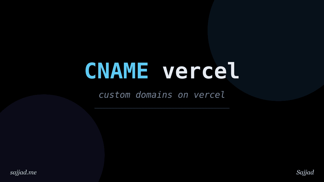 How to connect a custom domain to Vercel using DNS?