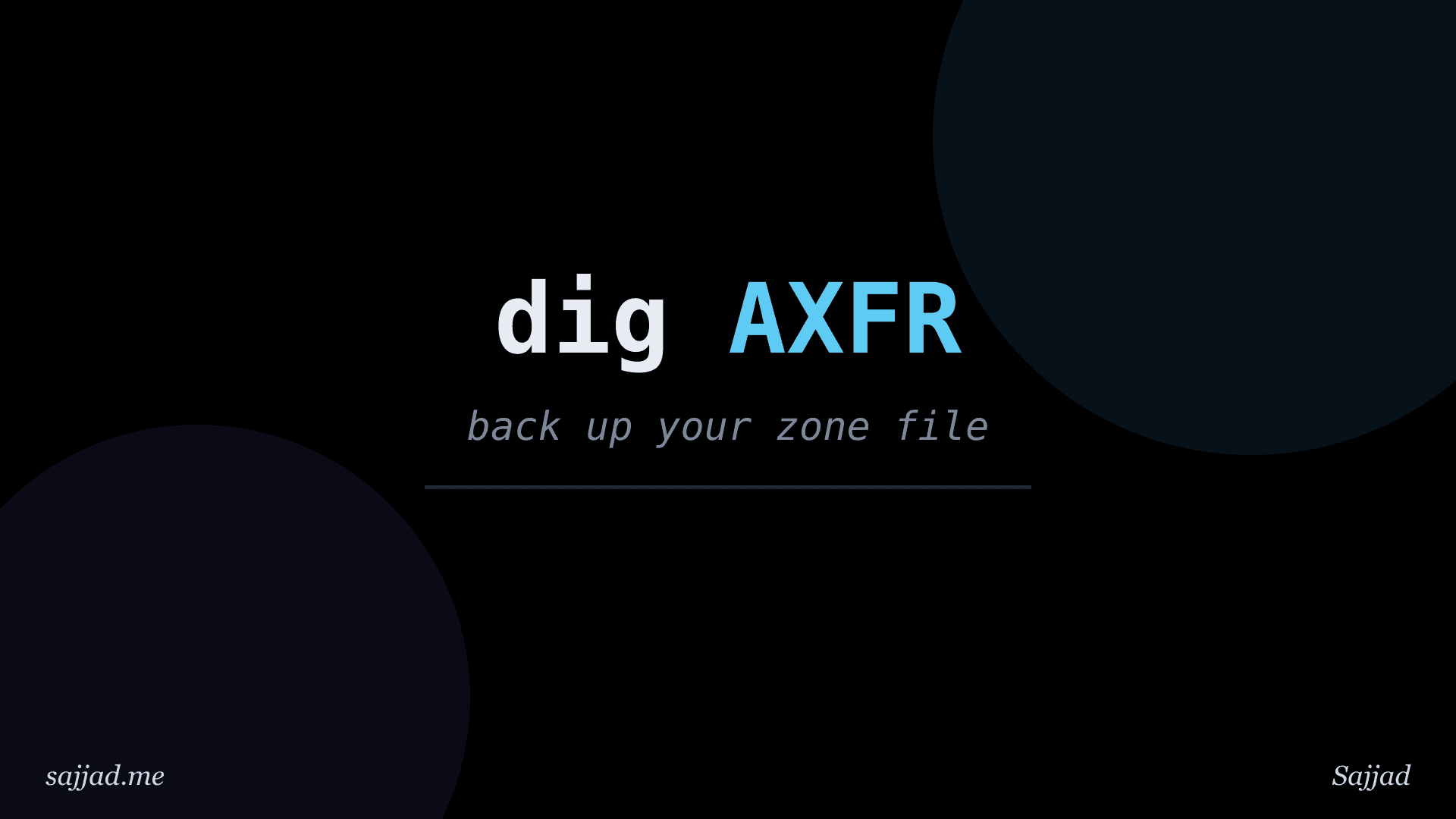 How to export and back up your DNS zone file?