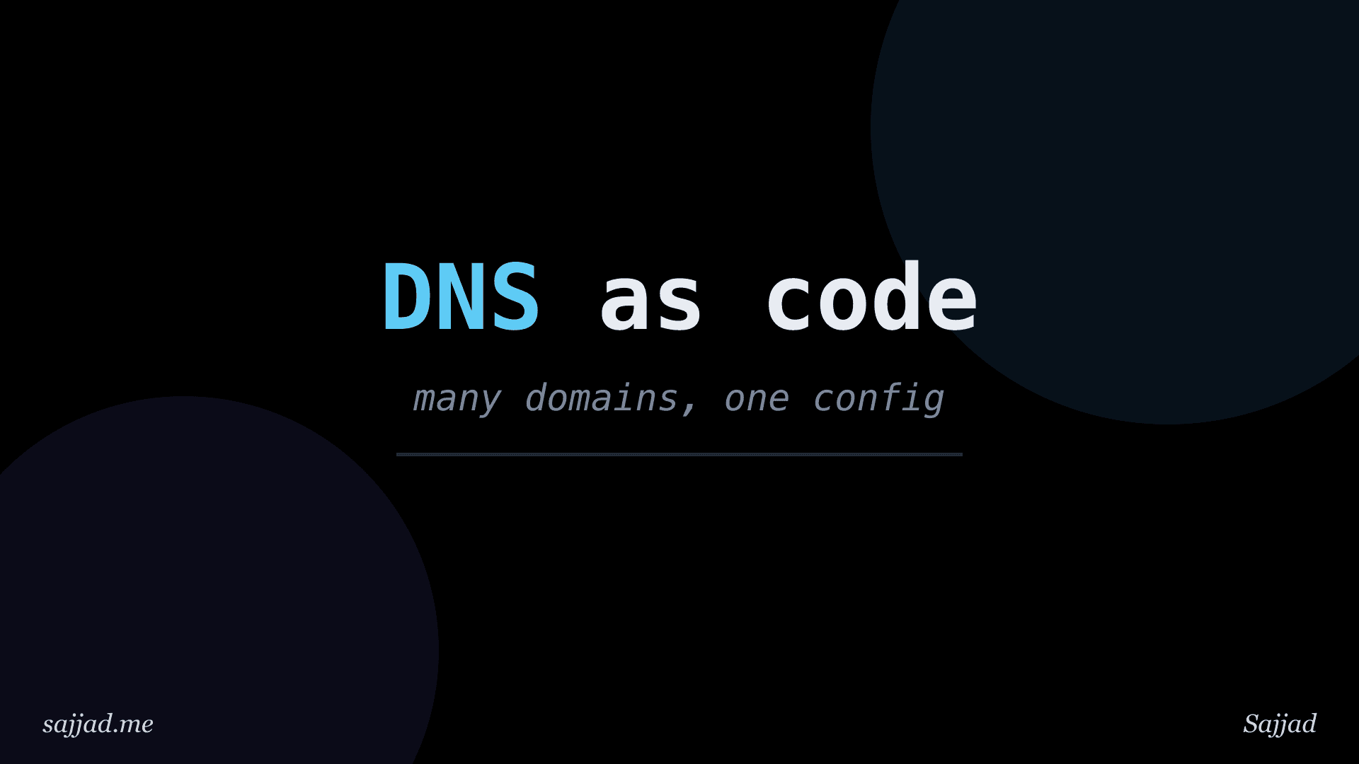 How to manage DNS for multiple domains efficiently?