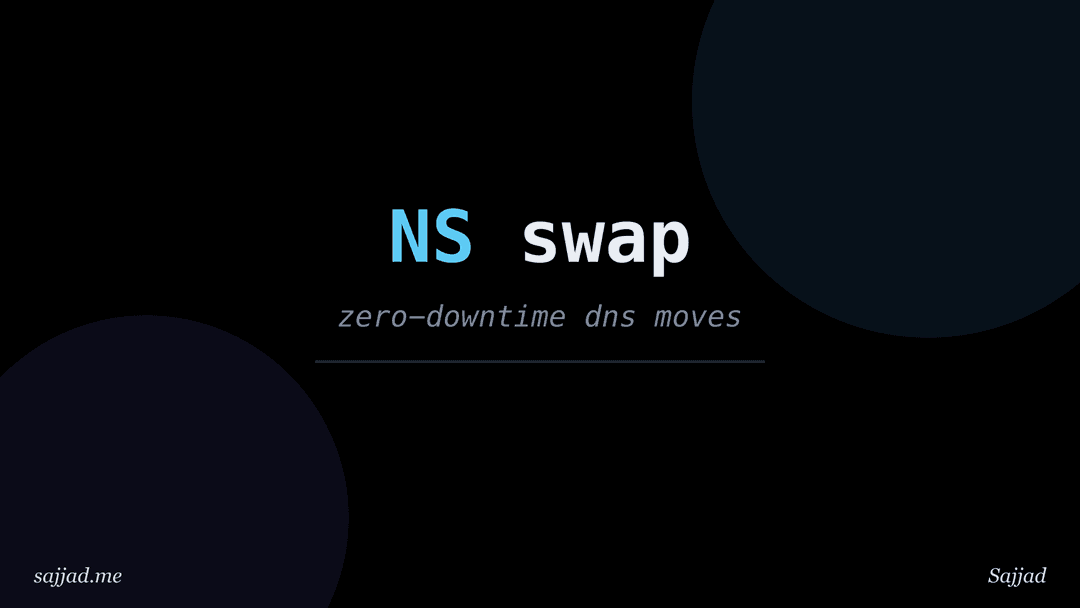 How to move your DNS hosting without downtime?