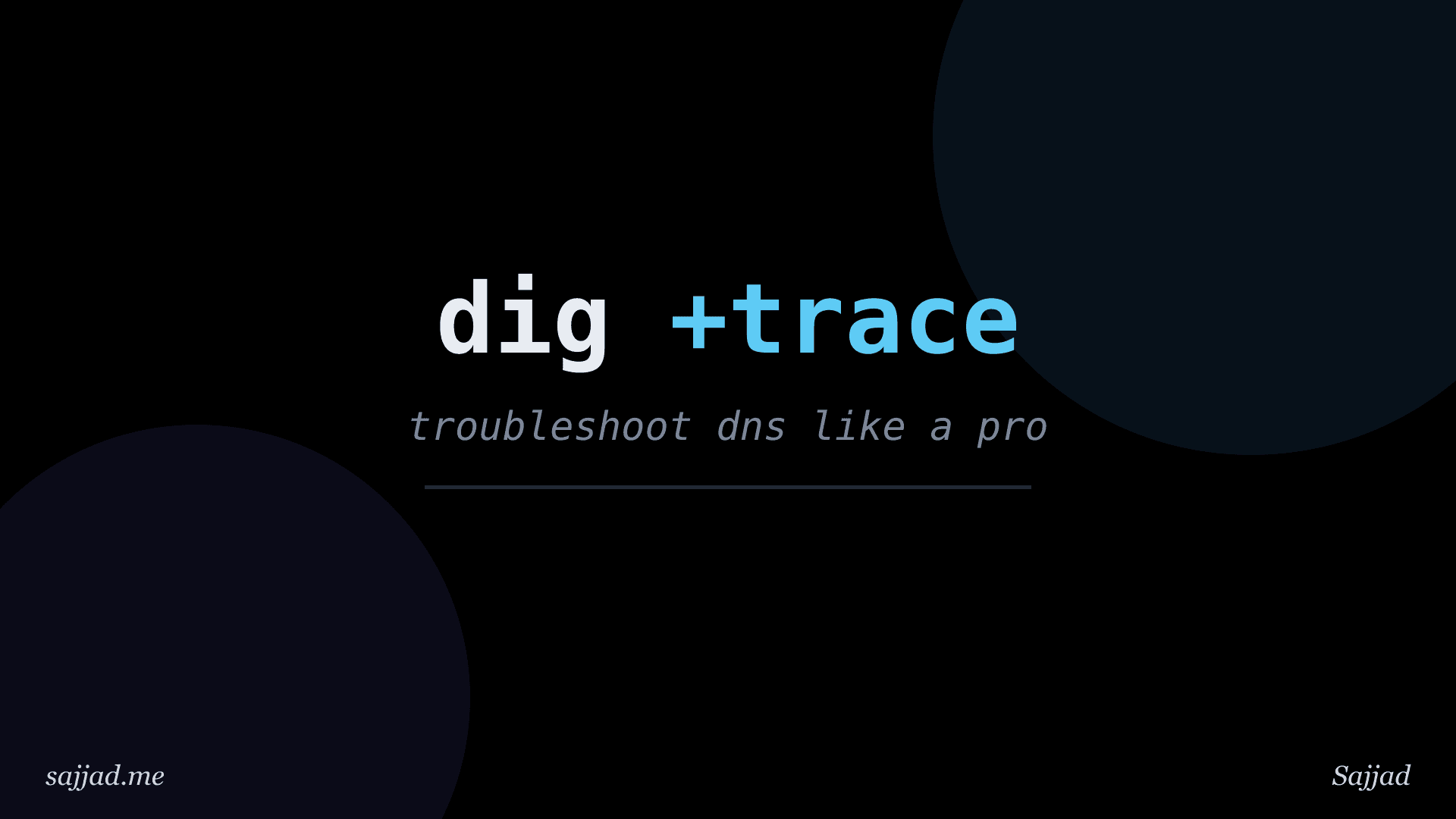 How to use the dig command to troubleshoot DNS?