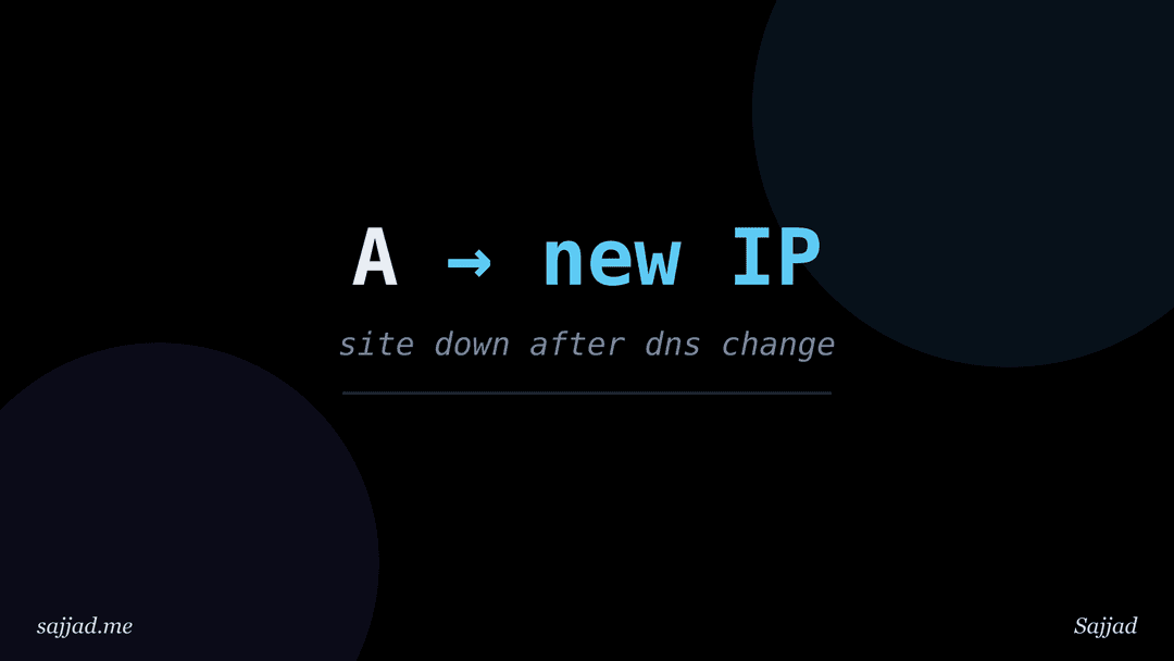 Why is my website not loading after changing DNS?