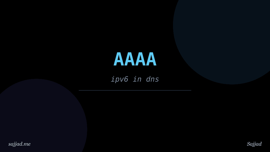 What is an AAAA record and how does IPv6 DNS work?