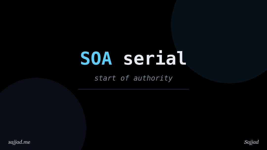 What is an SOA record and what do its fields mean?