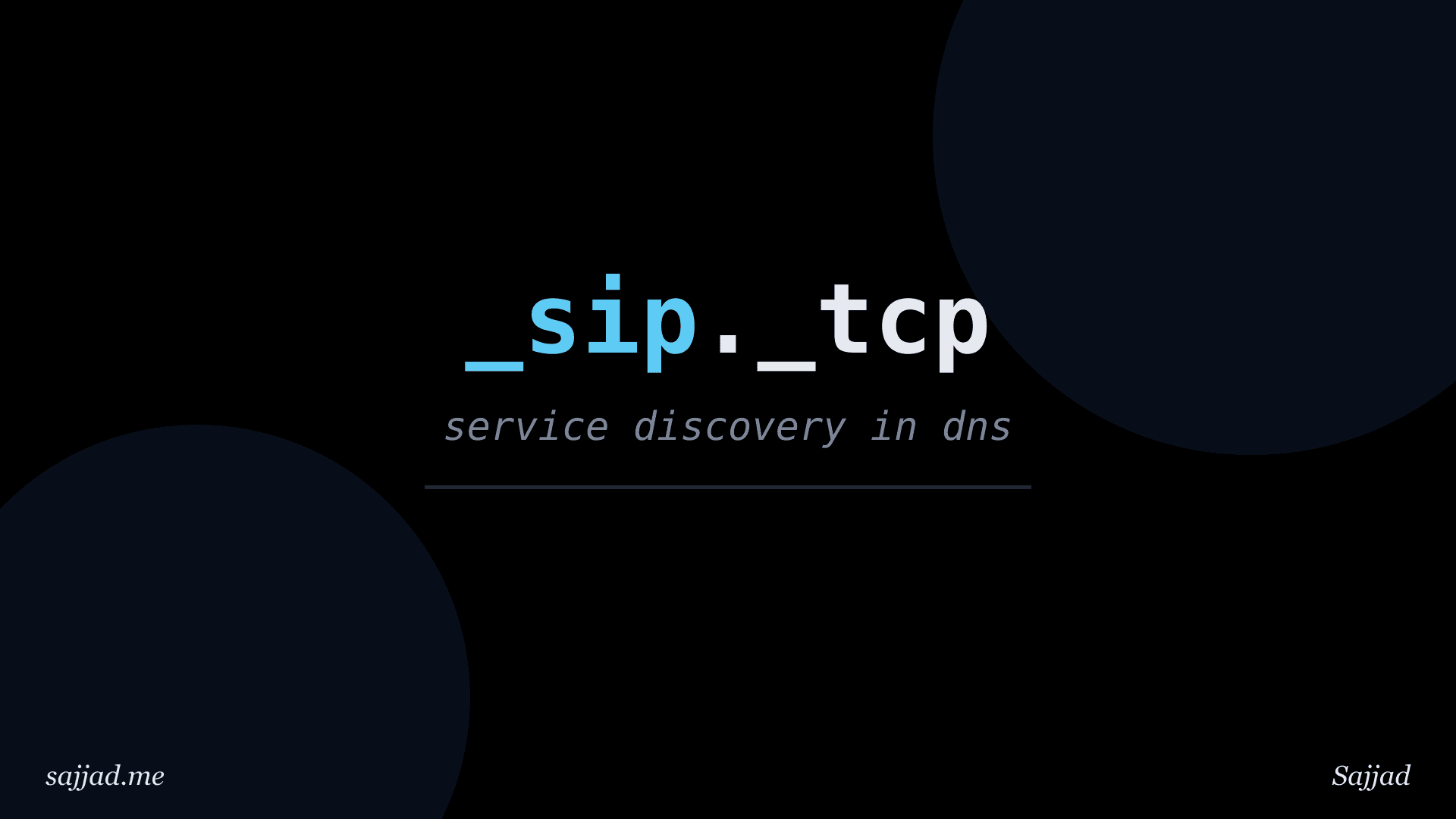 What is an SRV record and which services use it?