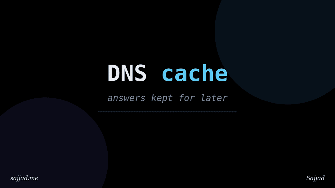 What is DNS caching and why does it matter?