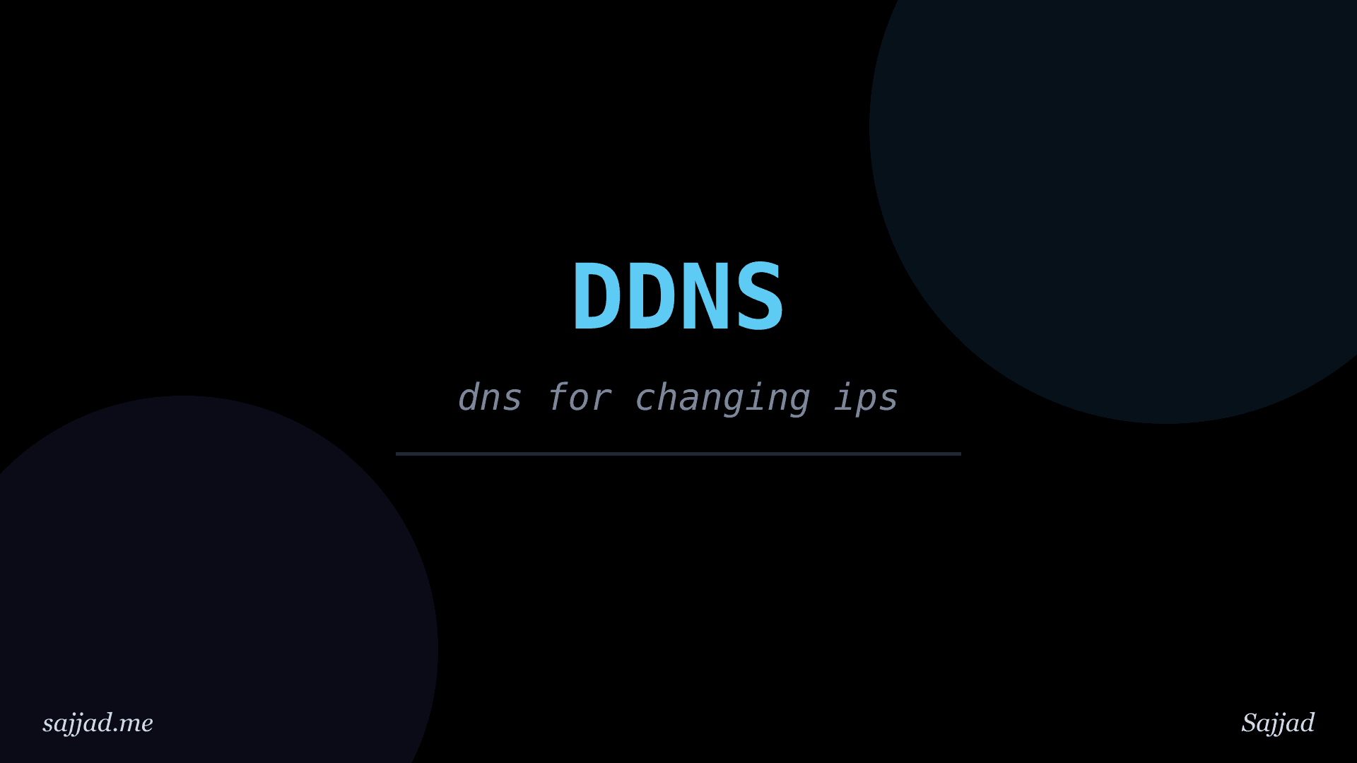 What is dynamic DNS (DDNS) and when do you need it?