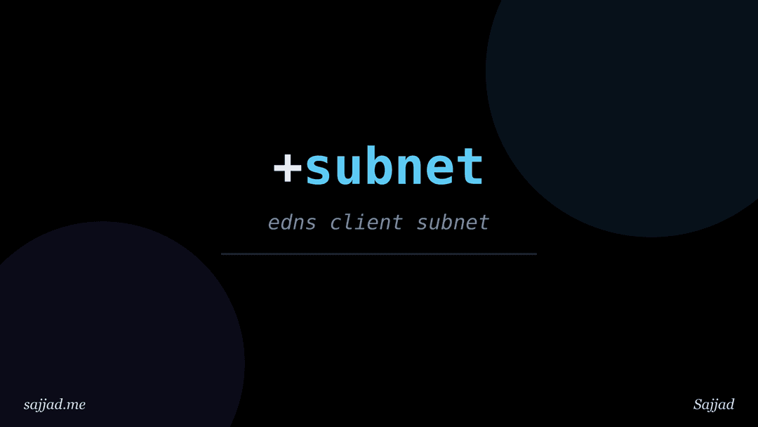 What is EDNS Client Subnet (ECS)?